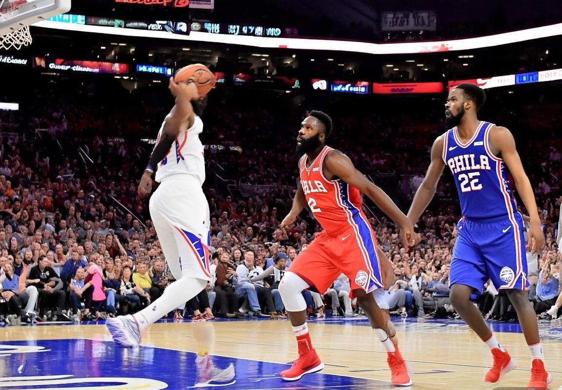 76人险胜灰熊：恩比德哈登领军，灰熊莫兰特孤军奋战(图1)